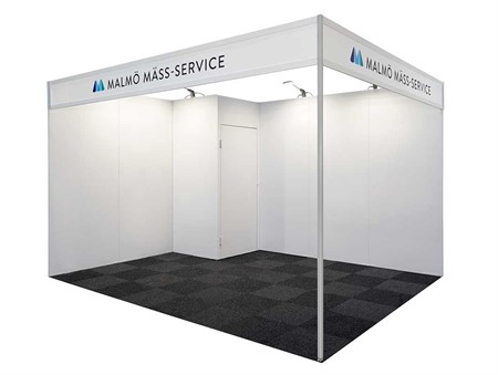 Trämonterpaket, vita väggar