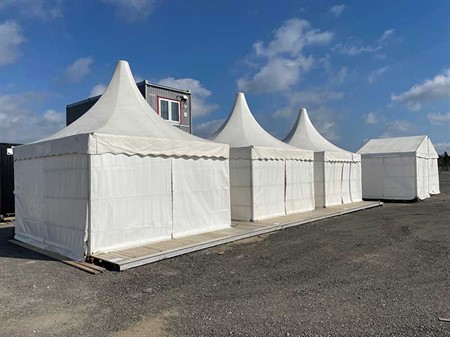 Topptält utan golv, 3x3x2,3m